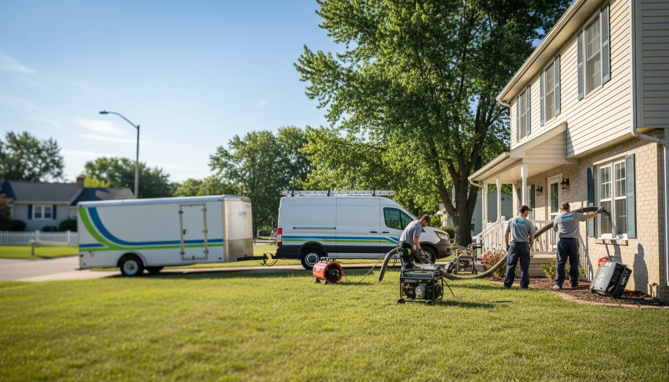 Flooded Basement Restoration And Cleanup With Repair in Hayfield, MN near me
